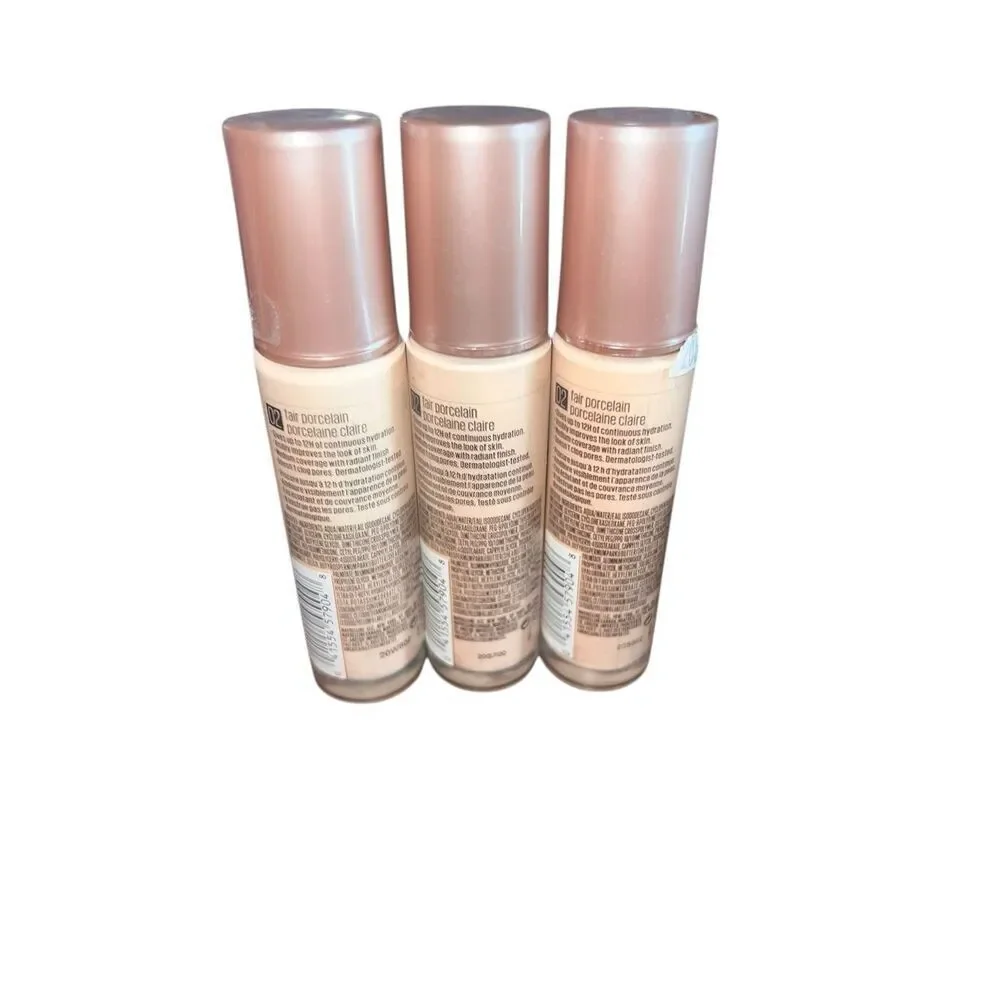 3 Maybelline Dream Radiant Liquid Hydrating Foundation 02 fair porcelain